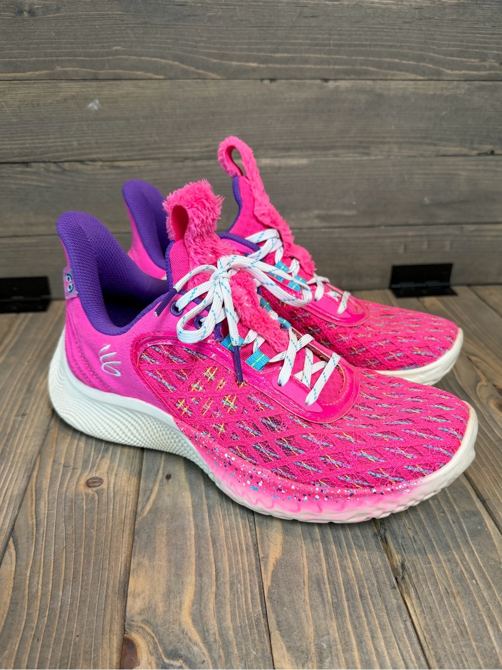 Under Armour Curry 9 x Sesame Street “Abby Cadabby” - Size 8W